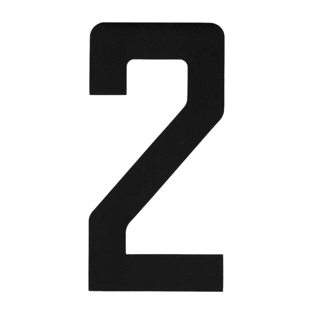 Registration Numbers 200mm