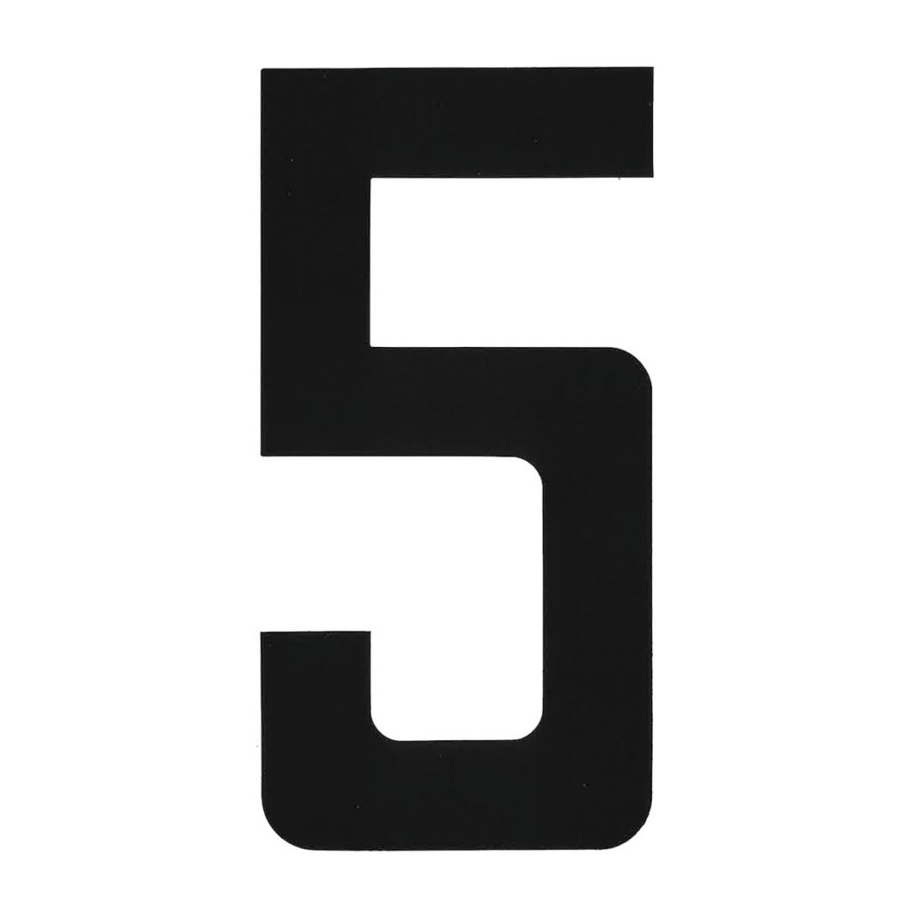 Registration Numbers 200mm