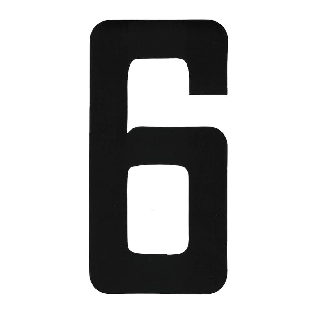 Registration Numbers 100mm