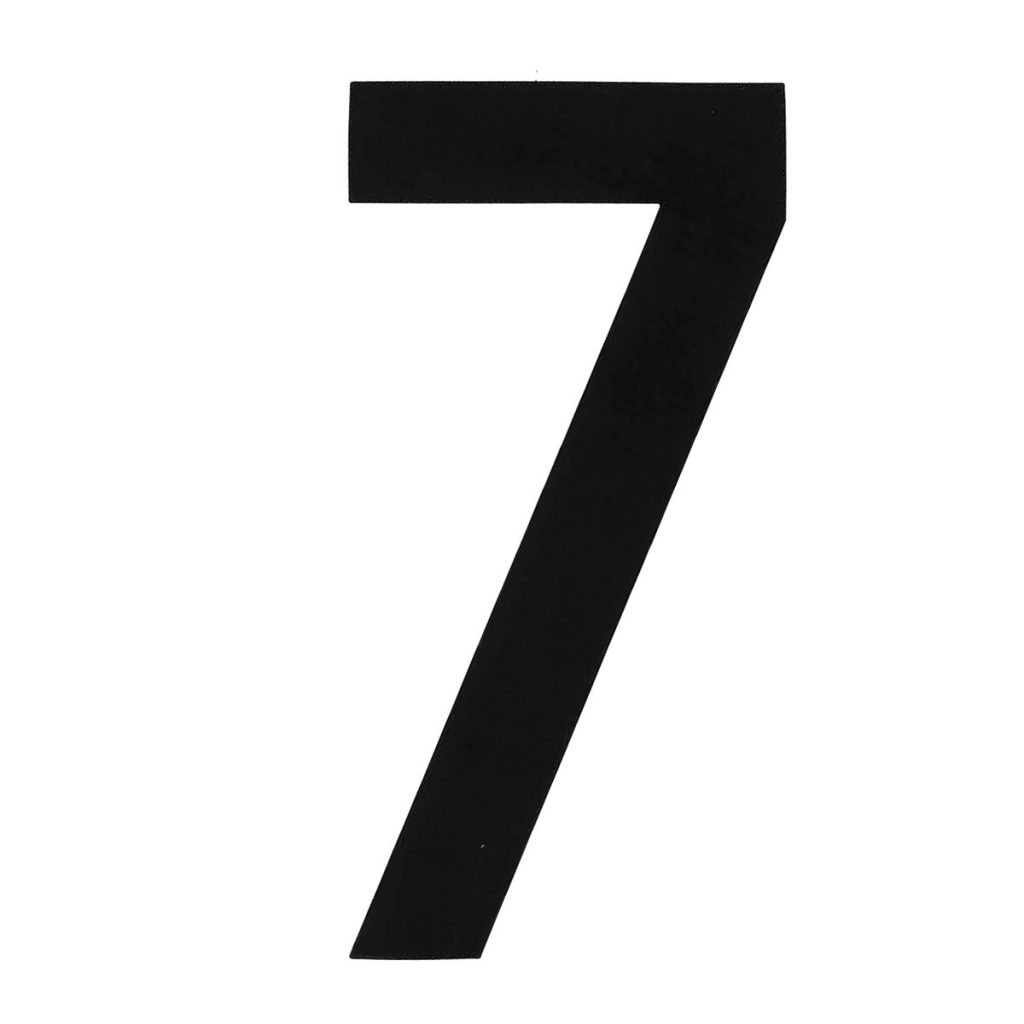 Registration Numbers 200mm