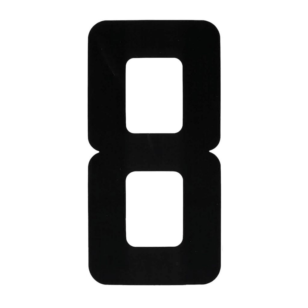 Registration Numbers 100mm