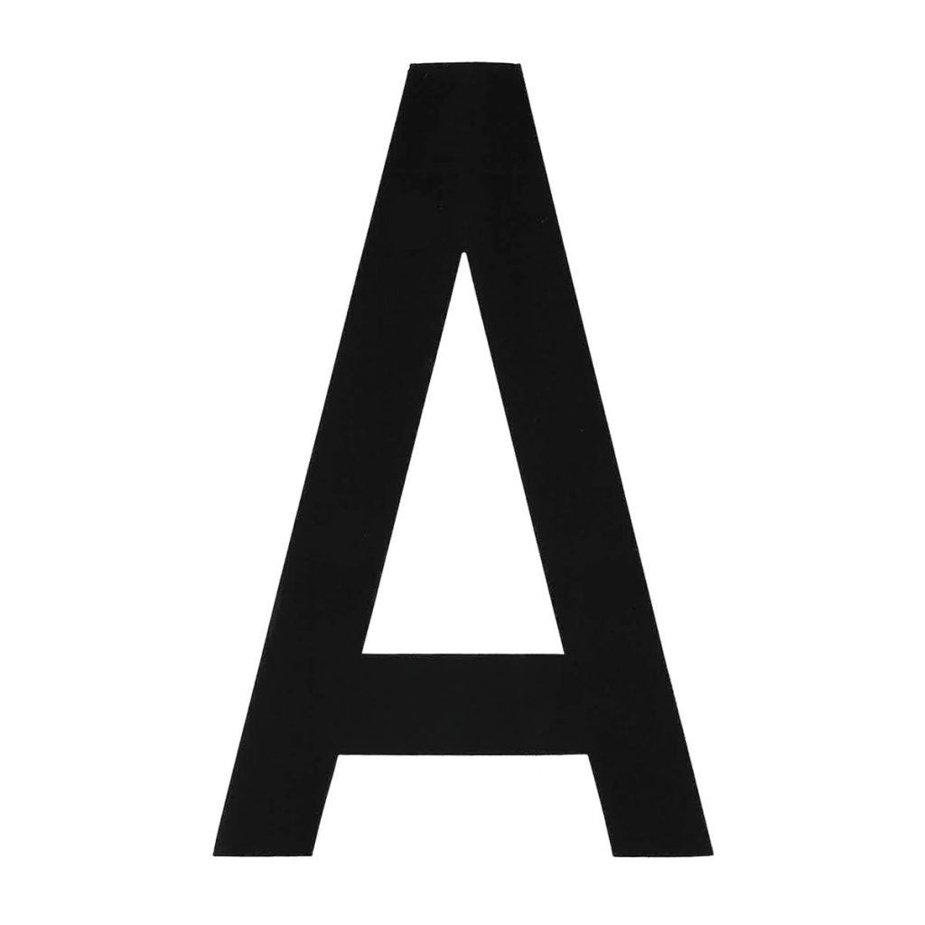 Registration Letters 200mm