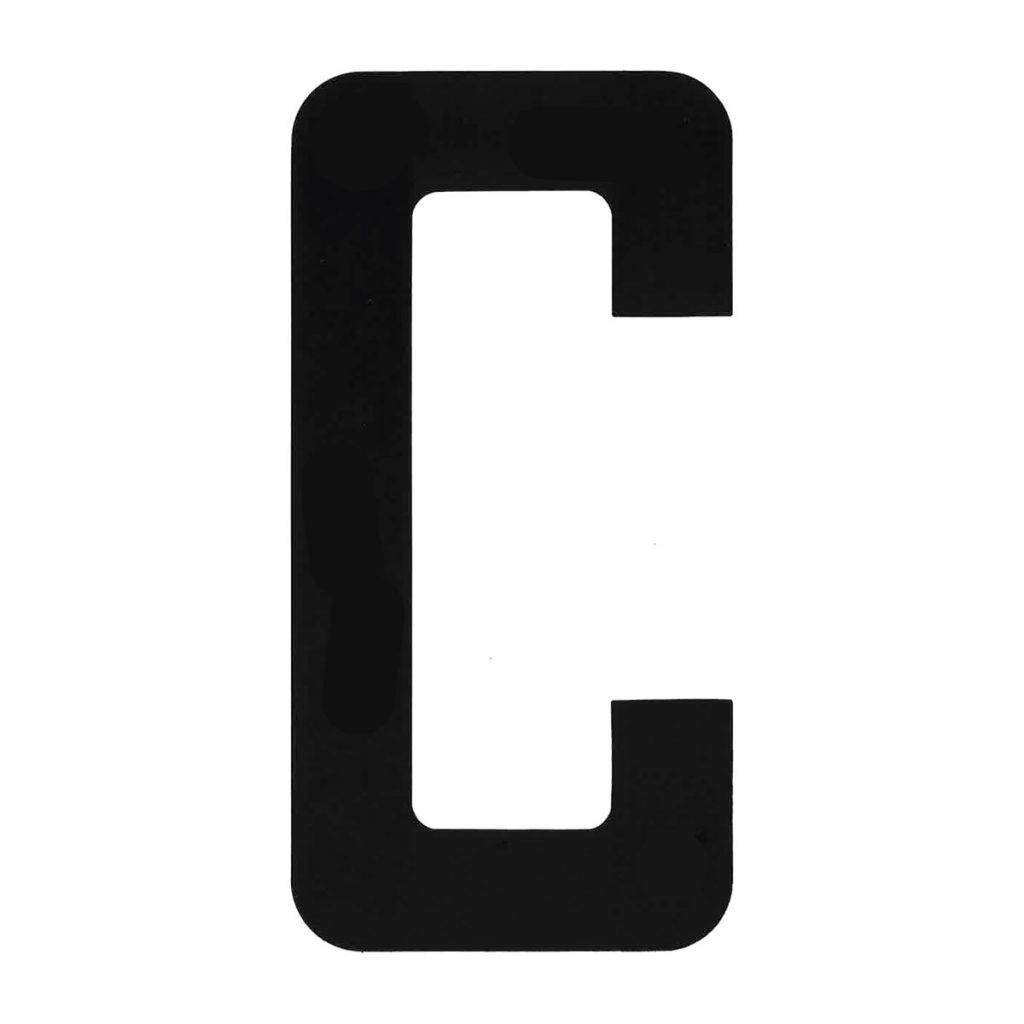 Registration Letters 200mm