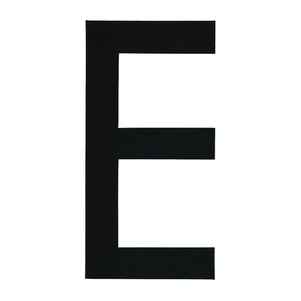 Registration Letters 200mm