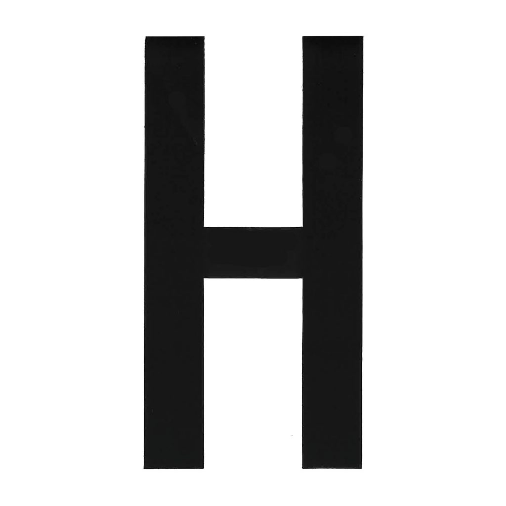 Registration Letters 200mm