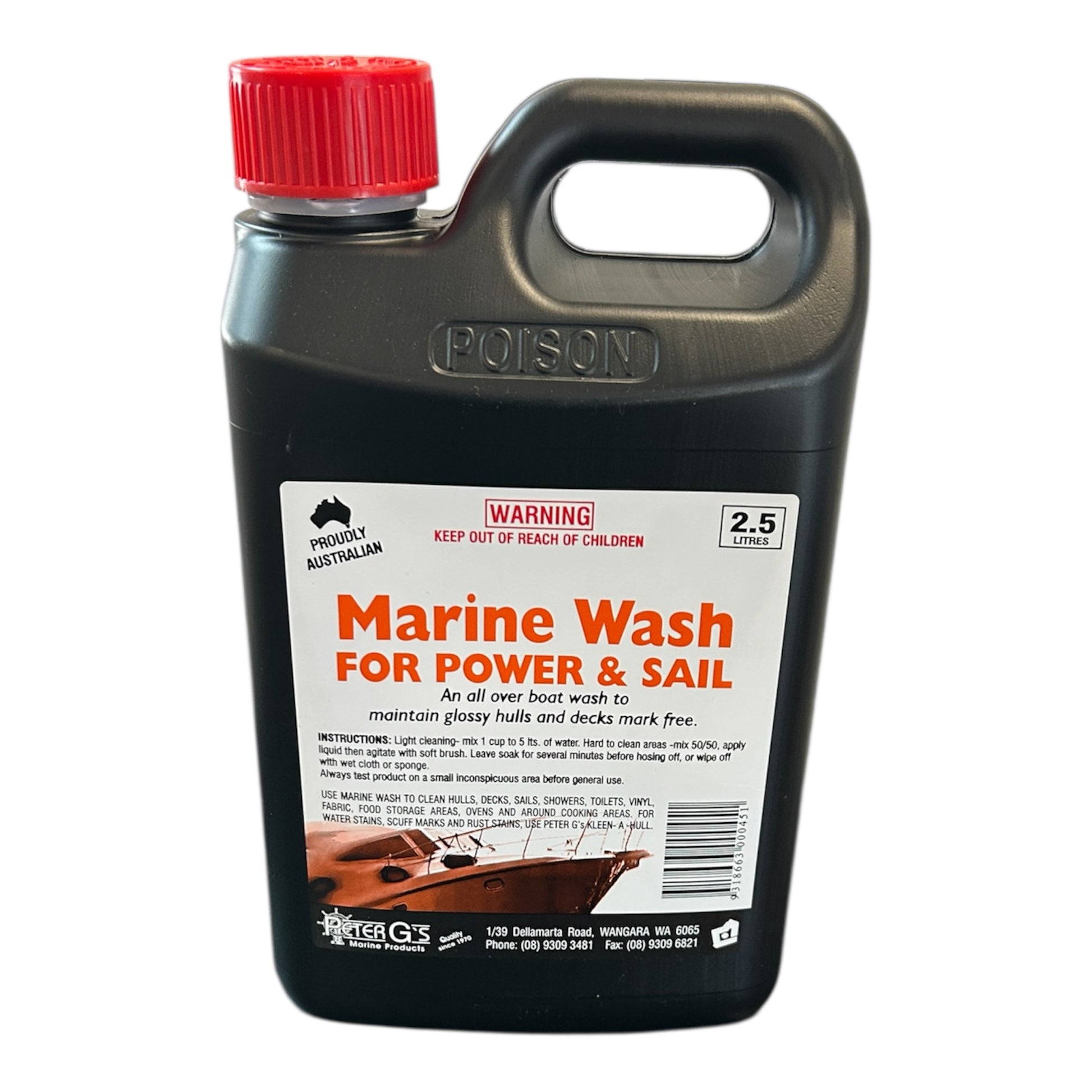 Peter G Marine Wash 2.5ltr