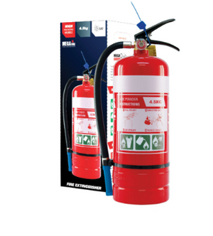 MegaFire 4A:80B:E Fire Extinguisher 4.5kg