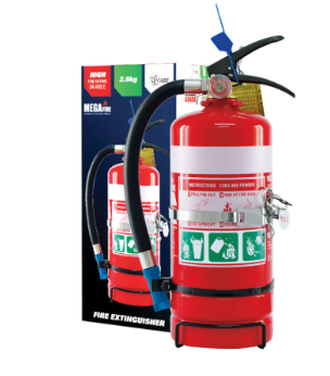 MegaFire 2.5kg Fire Extinguisher