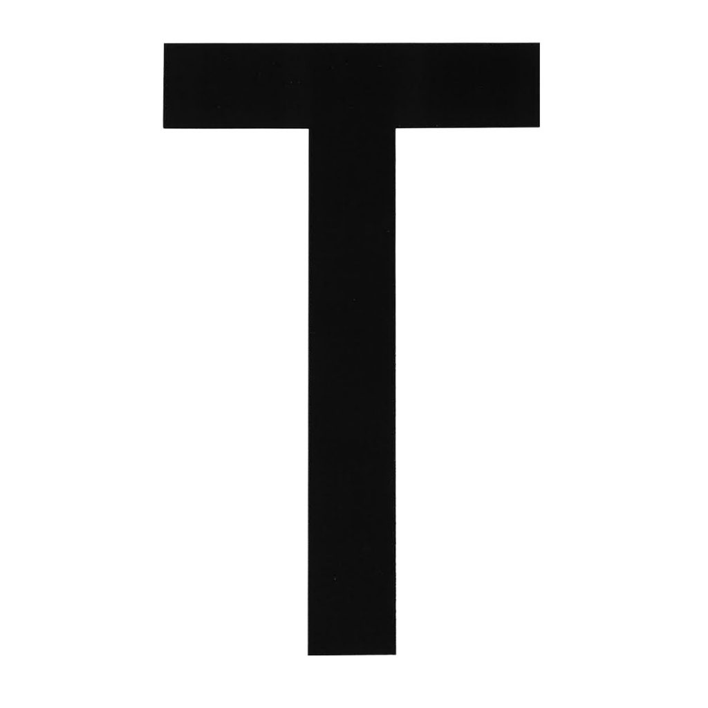 Registration Letters 200mm