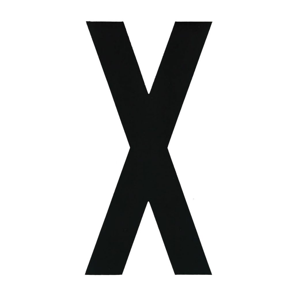 Registration Letters 200mm