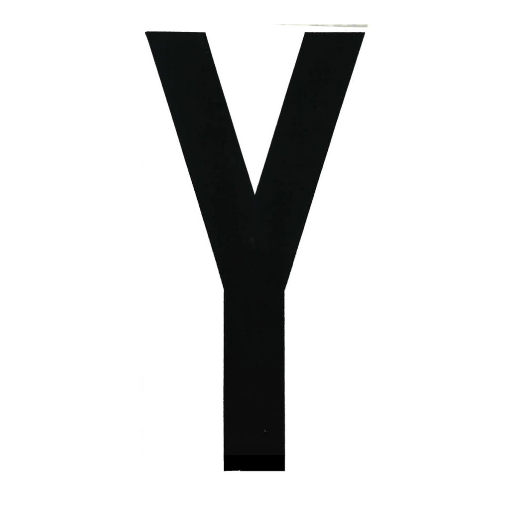 Registration Letters 200mm