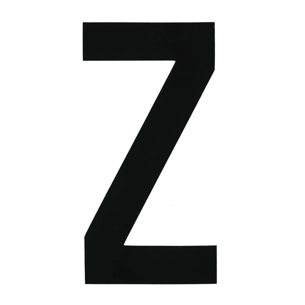 Registration Letters 200mm